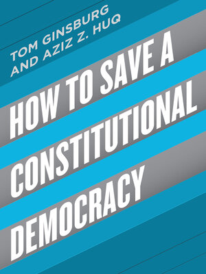 cover image of How to Save a Constitutional Democracy